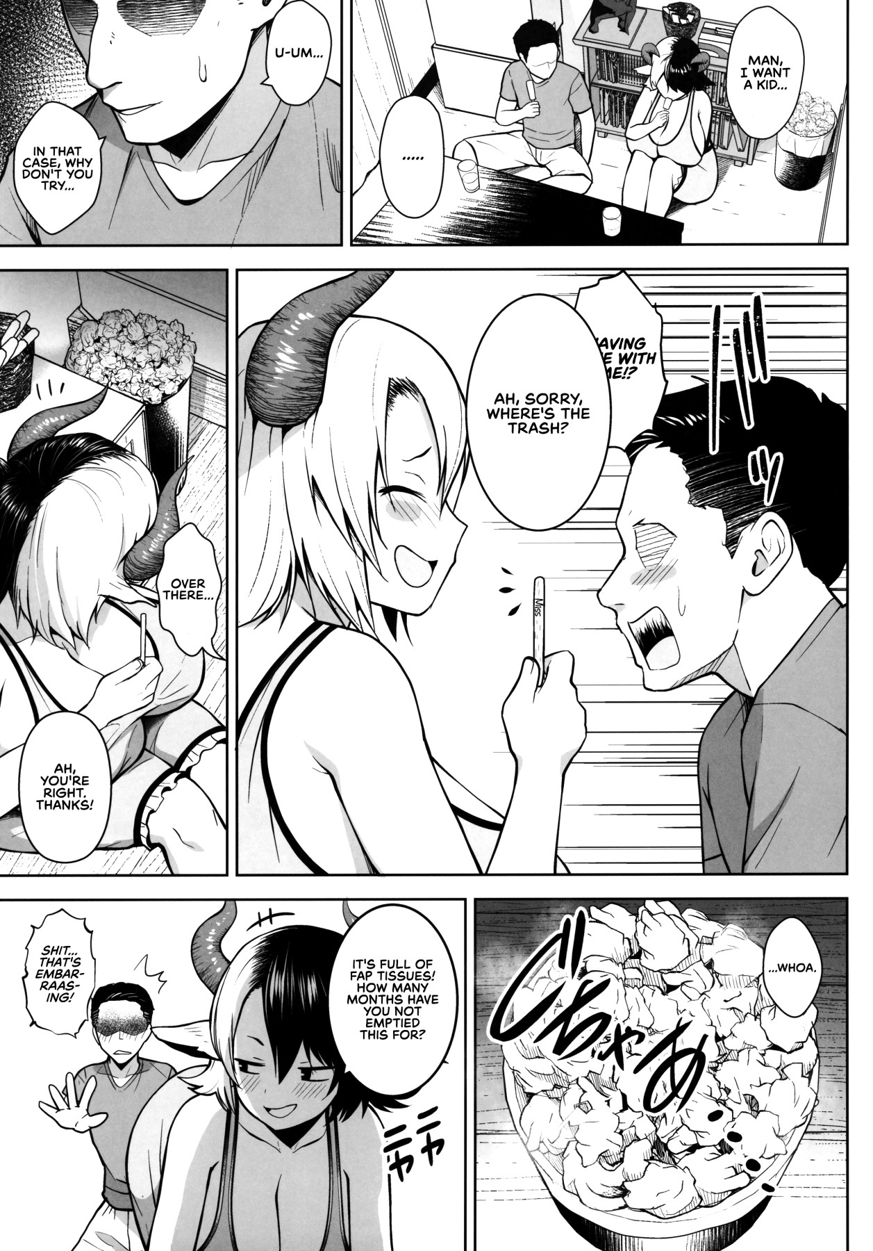 Hentai Manga Comic-It's Your Fault for Having Such Big Boobs, Miss!-Read-5